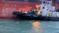 Detik-Detik Kapal Tugboat Terbalik di Batam, Kru yang Selamat Ceritakan Momen Dihantam Arus
