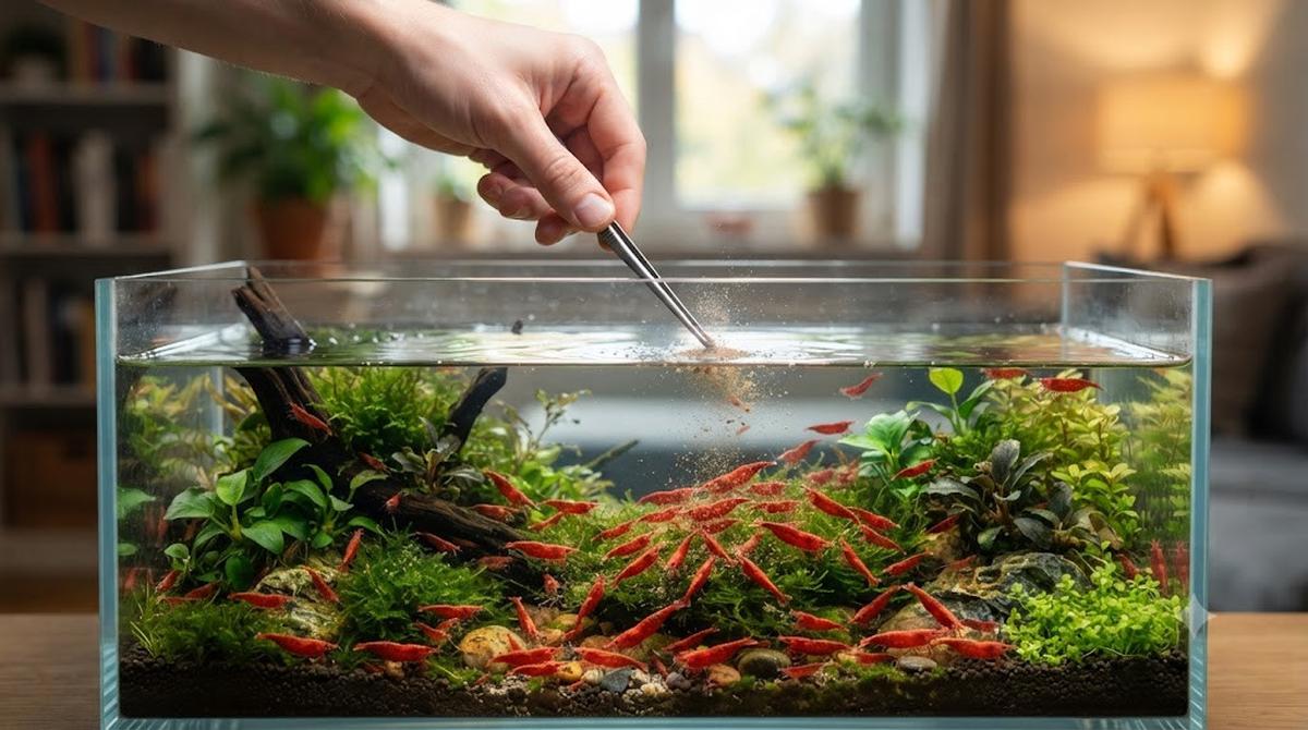 Memelihara Udang Hias Cherry Shrimp