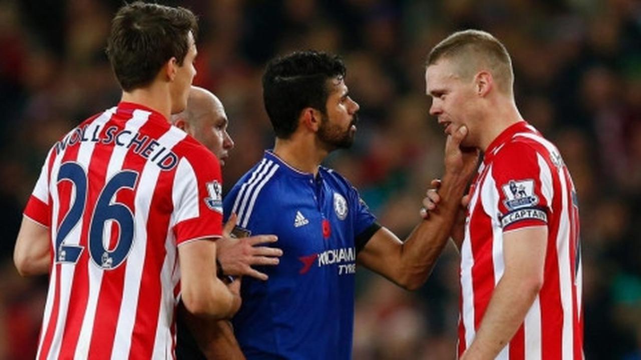 Shawcross: Diego Costa bukan pemain tangguh