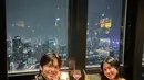 Melalui media sosial Angga maupun Shenina Cinamon, mereka membagikan momen perayaan ulang tahun Angga Yunanda yang mewah dengan pemandangan ketinggian Jakarta. [Instagram/anggayunanda]