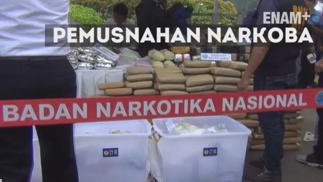 ENAM PLUS: Jokowi Nyatakan Perang Terhadap Narkoba