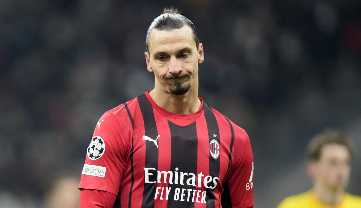 Jalan AC Milan di Liga Champions 2021/2022 harus terhenti usai dipermalukan oleh Liverpool di hadapan publik sendiri pada matchday terakhir Grup B. Pasalnya, di sisi lain, tiket 16 besar juga diperebutkan oleh Atletico Madrdi dan FC Porto. (AP/Luca Bruno)