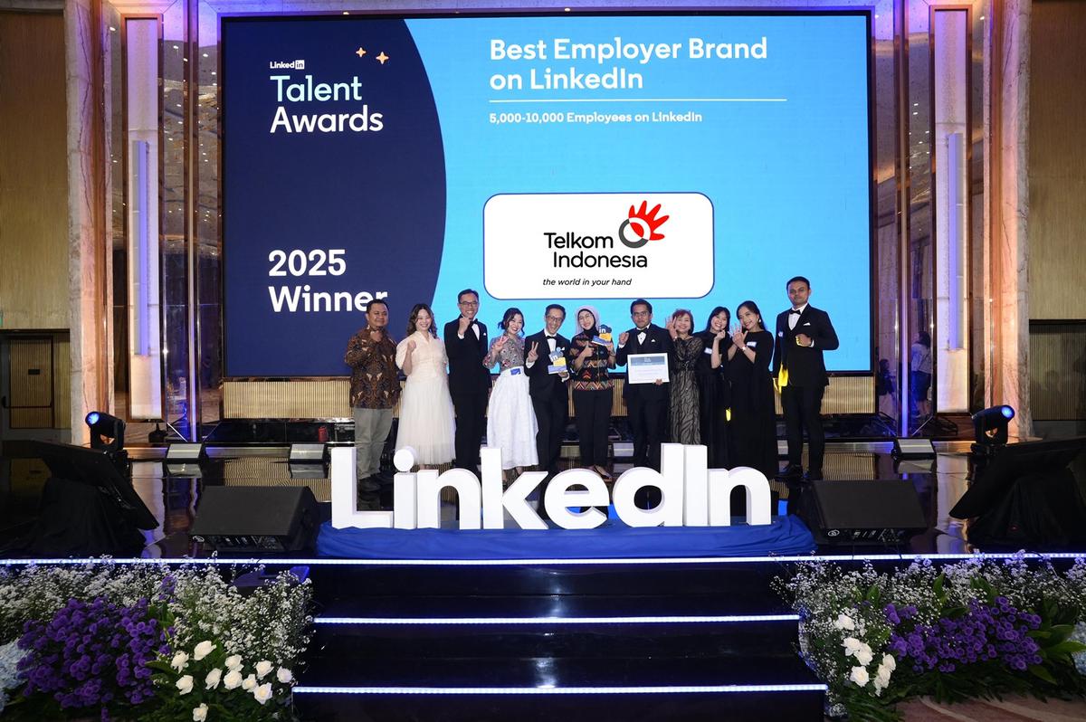 TelkomGroup Borong Penghargaan di LinkedIn Talent Awards 2025