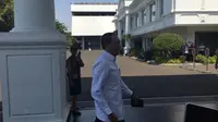 Politikus Golkar Zainudin Amali datang ke istana bertemu Jokowi.