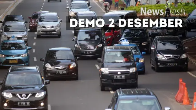 NEWS FLASH: Beginilah Rekayasa Lalu Lintas Saat Demo 212