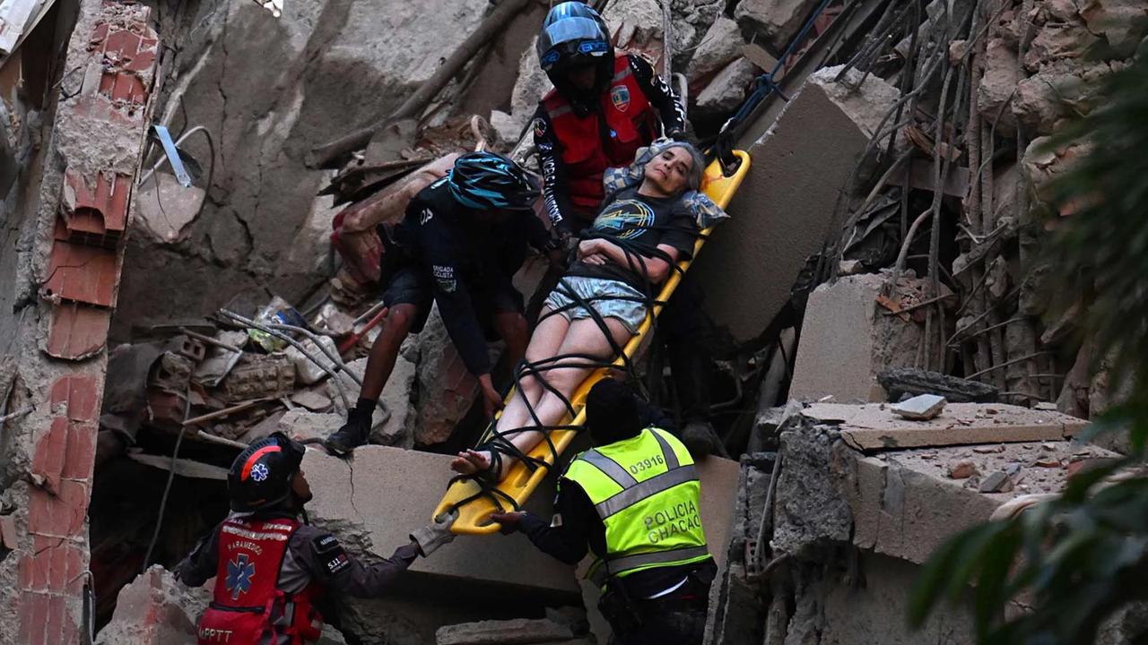 FOTO: Gempa Kembar Terbesar Seabad Luluhlantakkan Wilayah Caracas Venezuela