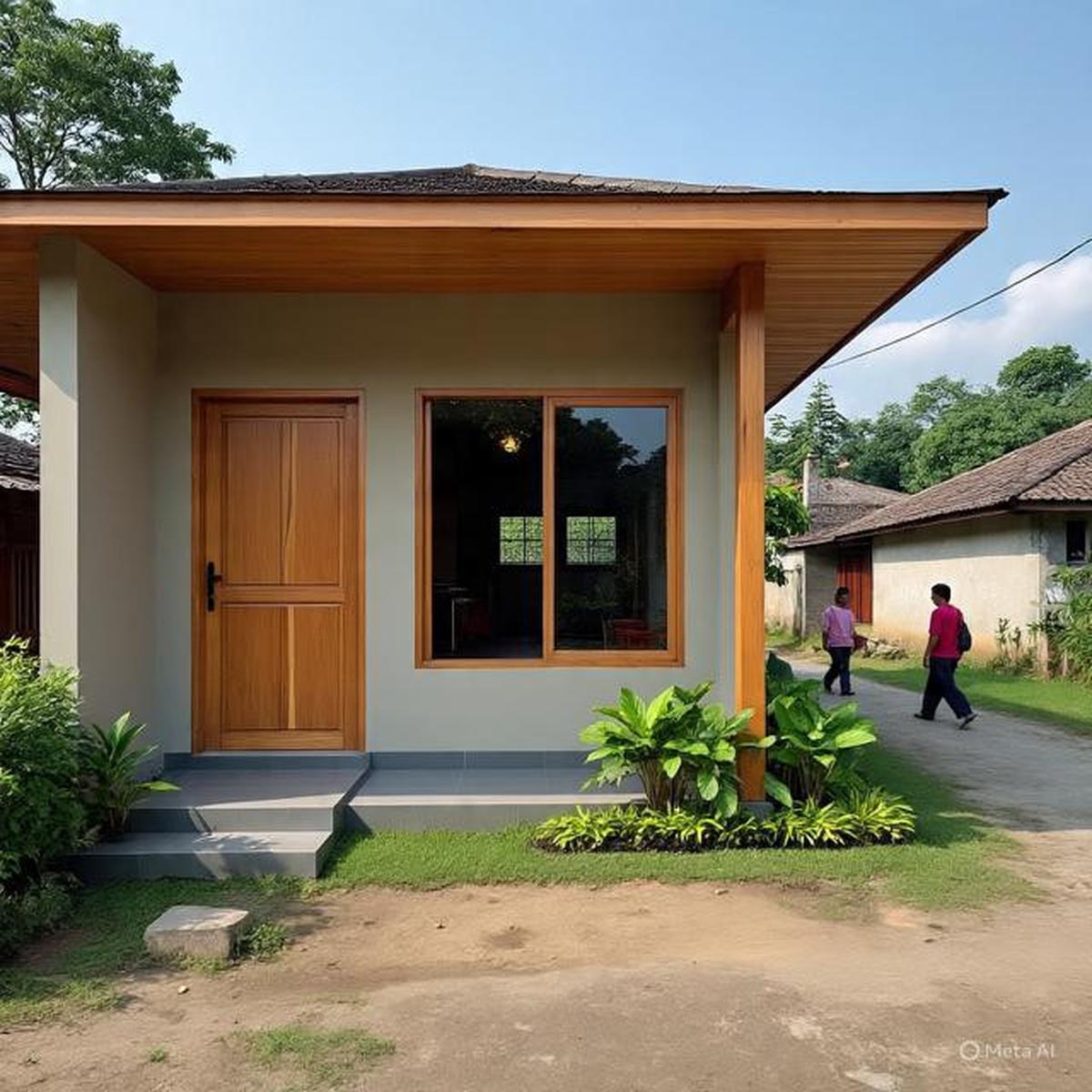 9 Desain Rumah Kampung Tapi Terlihat Seperti Rumah Rp 500 Juta, Hunian Sederhana Modern