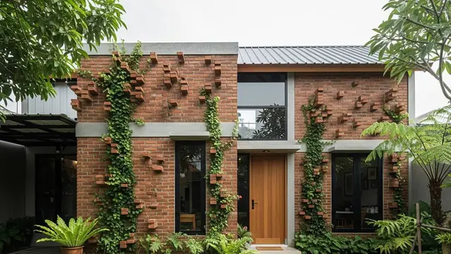 Rumah Kampung dengan Sentuhan Modern