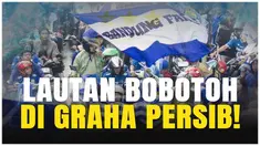 Persib Bandung menuntaskan perjalanan Liga 1 dengan kemenangan gemilang! Saksikan bagaimana Bobotoh merayakan gelar juara bersama para pemain di Graha Persib.