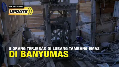 8 Orang Terjebak di Lubang Tambang Emas di Banyumas