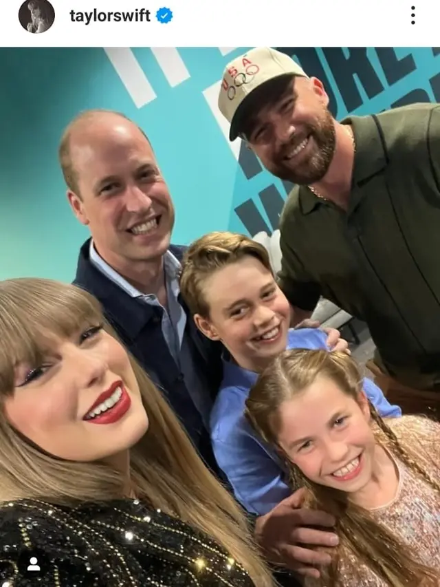 Taylor Swift Pangeran William