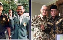 Cerita di Balik Foto Lawas Muhadjir Effendy Payungi Try Sutrisno saat Jabat Panglima ABRI