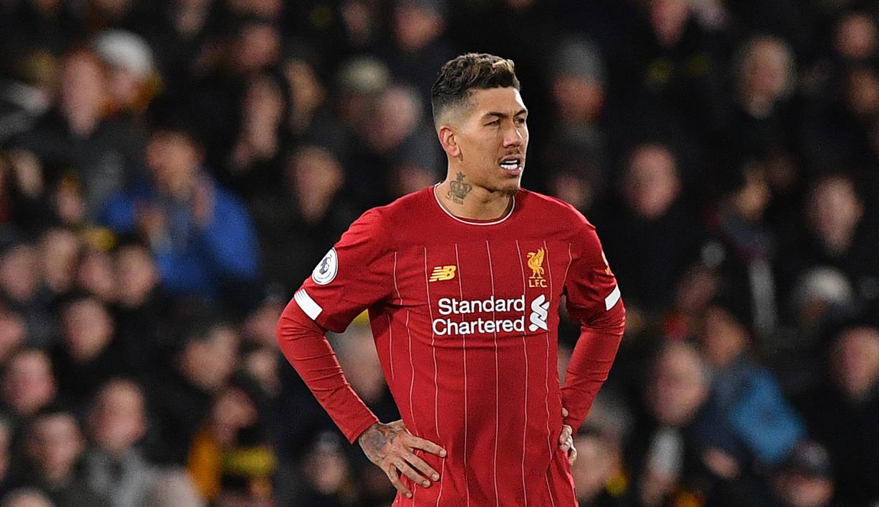 Roberto Firmino - Kepiawaian Firmino dalam membaca permainan membuat dirinya menjadi sangat penting bagi lini depan Liverpool. Firmino berkontribusi empat gol dan satu assist untuk skuat The Reds di Liga Champions musim lalu. (AFP/Justin Tallis)