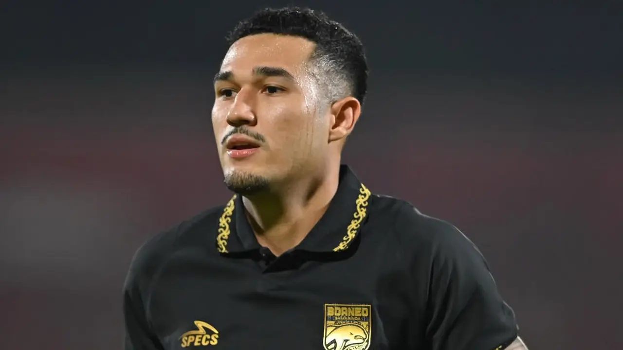 Gelandang Borneo FC, Juan Villa.
