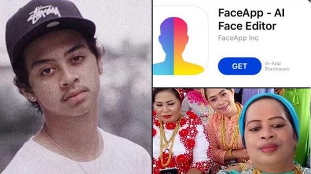 5 Foto Parodi Seleb Muda Pakai Aplikasi 'Wajah Tua' Ini Bikin Senyum Nyengir