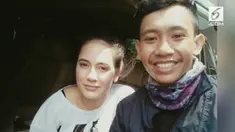 Driver ojek online berbunga-bunga ketemu Pevita Pearce.
