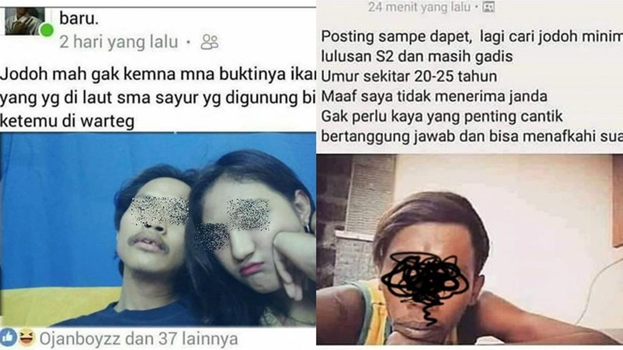 6 Status Facebook Bicara Jodoh Ini Absurd Banget, Bikin Ngakak