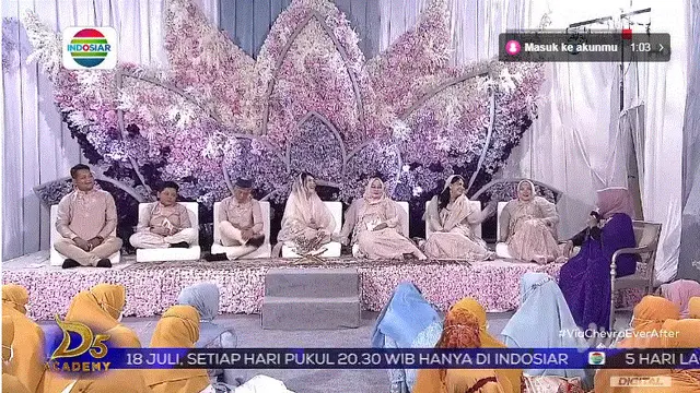 Via Vallen gelar pengajian jelang pernikahannya dengan Chevra Yolandi
