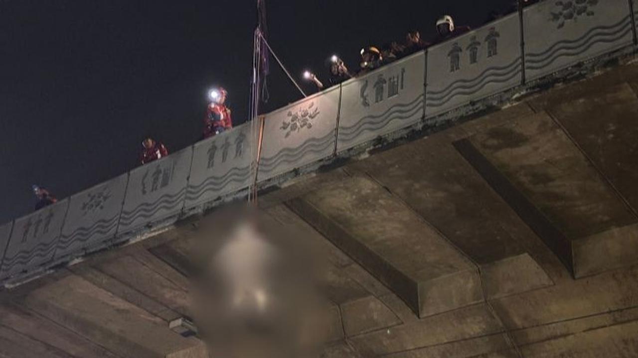 Misteri Pria Berhelm Tewas Tergantung di Flyover Pasupati Bandung, Saksi Ungkap Firasat Aneh Sebelumnya