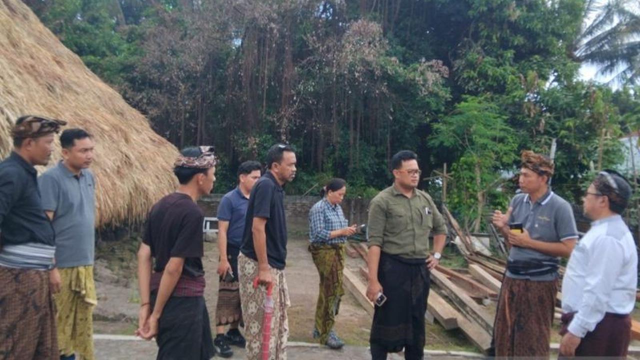 Pemprov NTB dan Kemenbud Bersinergi Wujudkan Pembangunan Kembali Rumah Adat Bayan