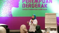 Ketua Umum Perempuan Bangsa, Siti Mukaromah, saat FGD Perempuan Bangsa dengan tema Perempuan Bergerak untuk Indonesia Lebih Baik di Hotel DoubleTree Jakarta (Istimewa)