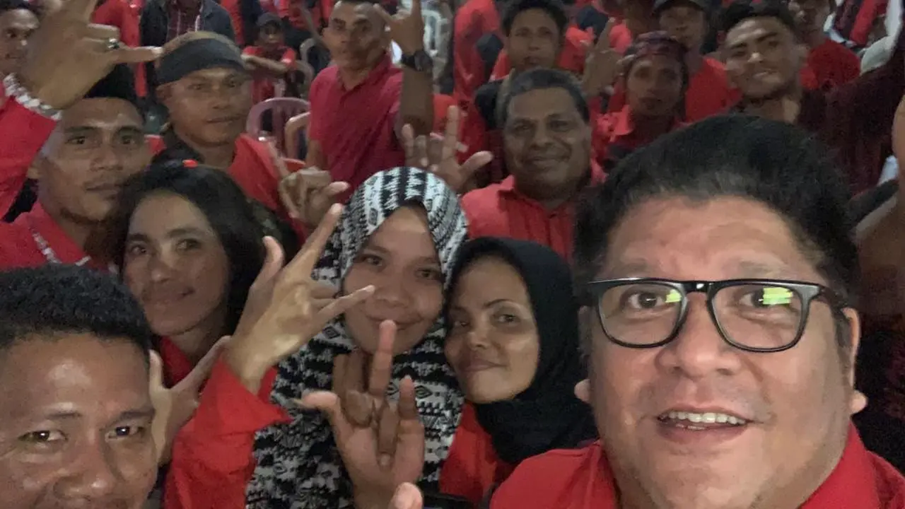 Mantan presenter Jeffry Waworuntu maju sebagai Caleg dari PDI Perjuangan di Provinsi Lampung (Istimewa)