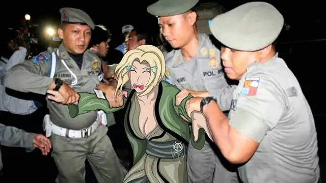 6 Editan Karakter Anime Dalam Dunia Nyata Ini Bikin Ngakak