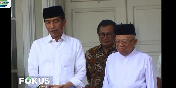 Jokowi-Ma'ruf Amin Evaluasi Elektabilitas Selama Masa Kampanye