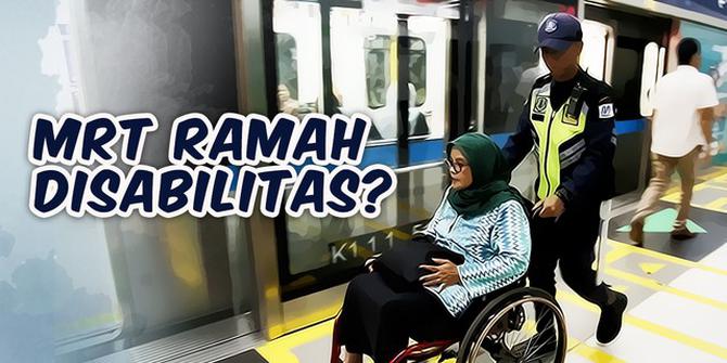 VIDEO: Sudahkah MRT Jakarta Ramah Disabilitas?