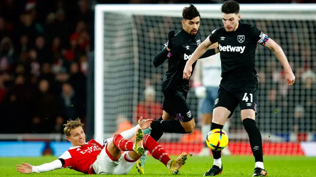 Lumat West Ham United, Arsenal Kian Kokoh Puncaki Klasemen Liga Inggris