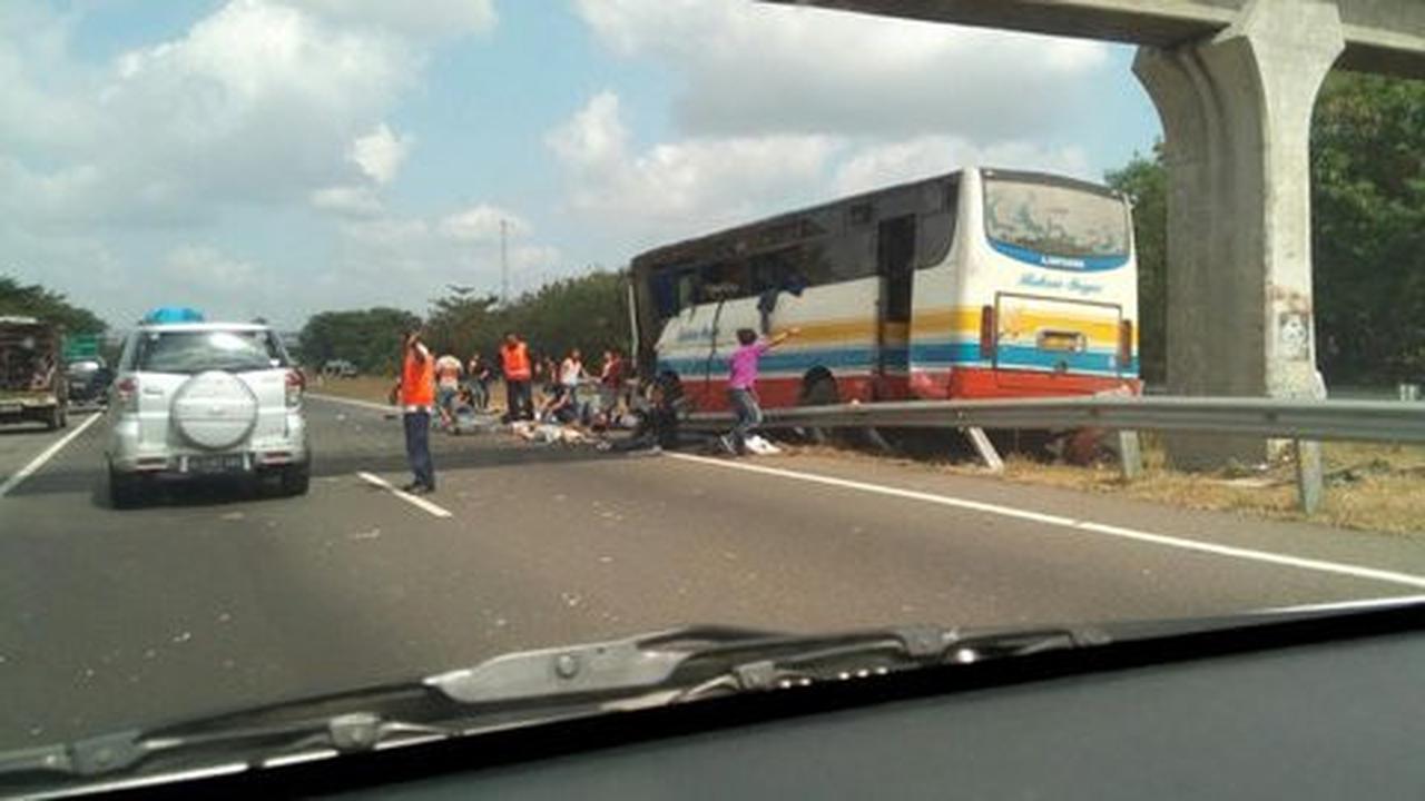 Kecelakaan Bus Rukun Sayur tewaskan 11 orang dan lukai 34 penumpang