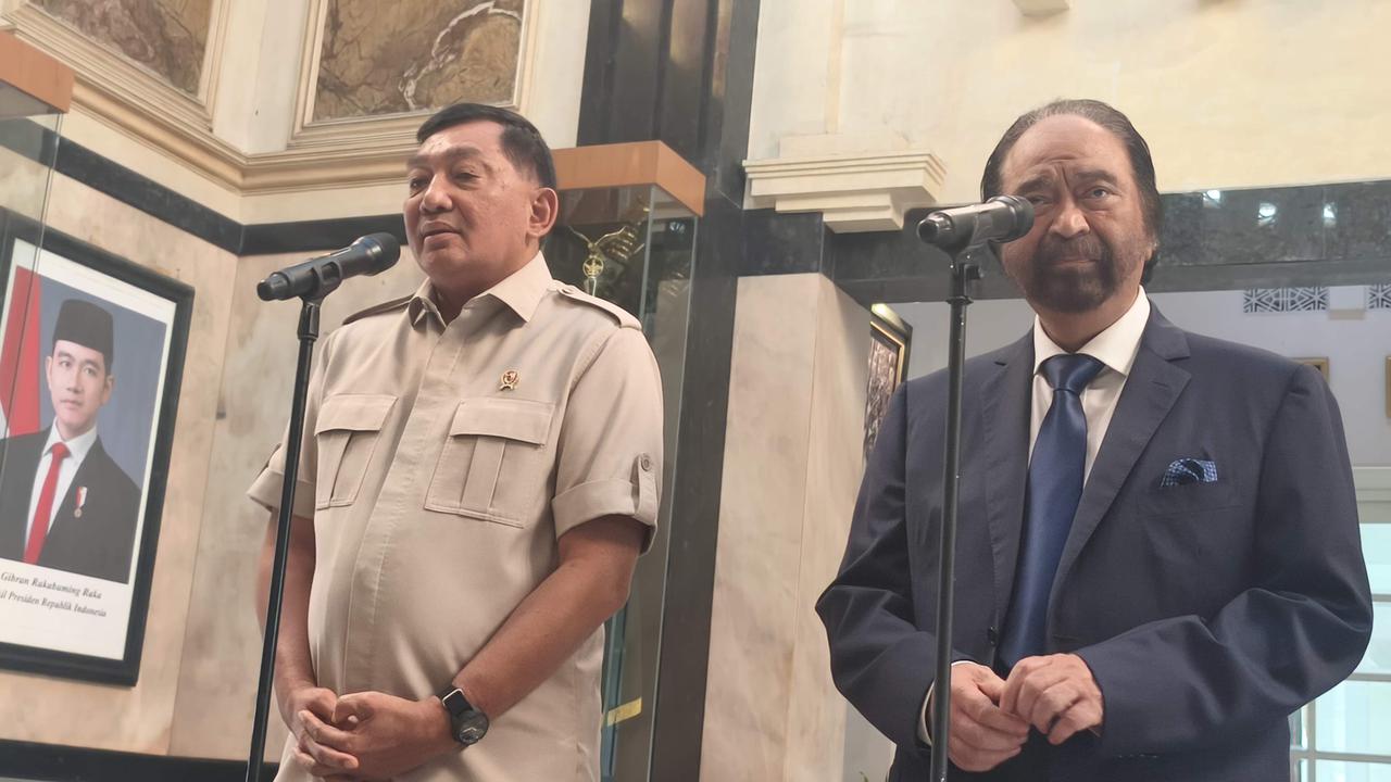 NasDem Tegaskan Pertemuan Surya Paloh dan Menhan Sjafrie Hanya Silaturahmi Kebangsaan