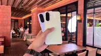 Samsung Galaxy A36 5G Varian Awesome White, dan Awesome Lime. Liputan6.com/Reanthonio Oktovier Sinanu