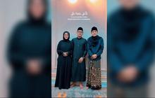 Tampil Mengenakan Gamis Hitam, ini Potret Cantik Happy Asmara saat Hadir di Acara Pengajian Gus Iqdam Bareng Suami