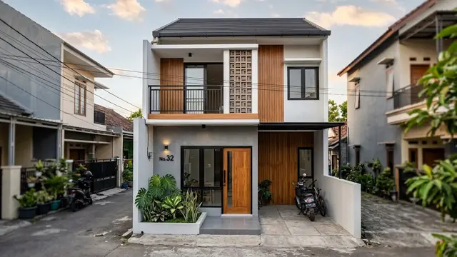 Desain Rumah Lebar 5 Meter