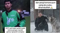 Kisah seorang pria yang dulu jadi driver ojol kini sukses jadi pengusaha. (TikTok/@indrasatriamaulana)