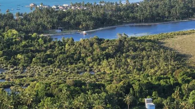 Landscape Pulau Laut, Kabupaten Natuna. (Liputan6.com/Ajang Nurdin)