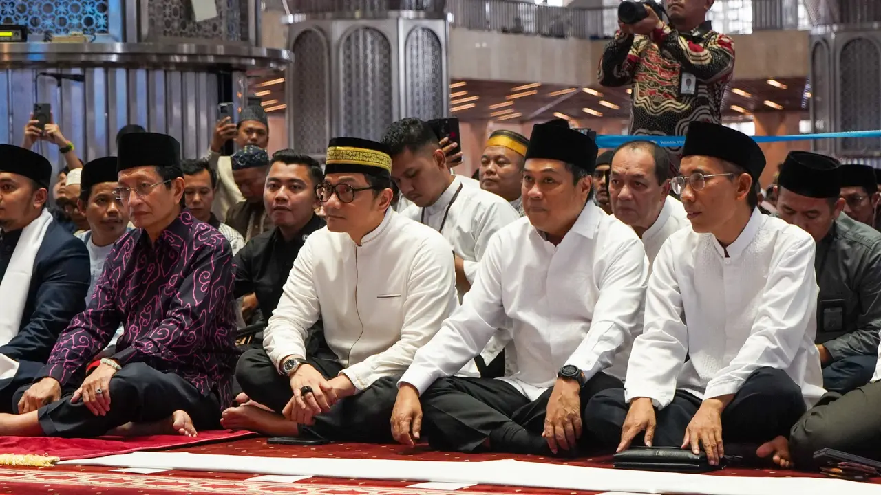 Badan Pengelola Keuangan Haji (BPKH) meluncurkan serangkaian kegiatan Ramadan 1446 Hijriah bertajuk "Berkah Ramadan BPKH 1446 H / 2025 M : Menebar Manfaat, Menguatkan Umat" di Masjid Istiqlal, Jakarta, Minggu (16/3) (Istimewa)