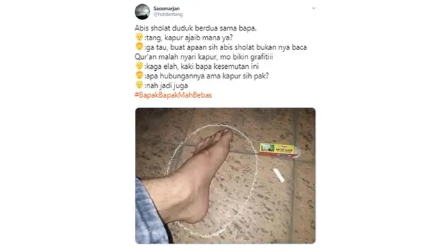 6 Cuitan Ini Tunjukkan Kelakuan Absurd Bapak-Bapak, Kocak