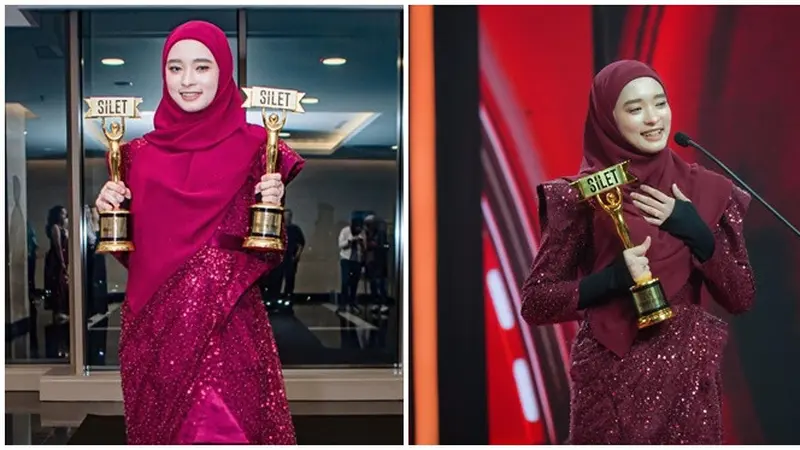 6 Potret Inara Rusli di Acara Awards, Raih Dua Penghargaan hingga Jadi Sorotan