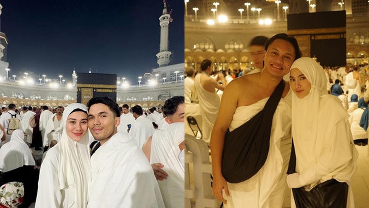 Ke Tanah Suci Bersama, 7 Potret Mahalini dan Aaliyah Massaid Selama Umrah - Penampilannya Tuai Pujian