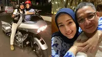 6 Momen Pasha Ungu Ajak Istri Riding Naik Motor Gede, Sangat Antusias (sumber: Instagram.com/adeliapasha)