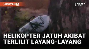 Pemilik Layang-layang yang Buat Heli Jatuh Terancam Pidana