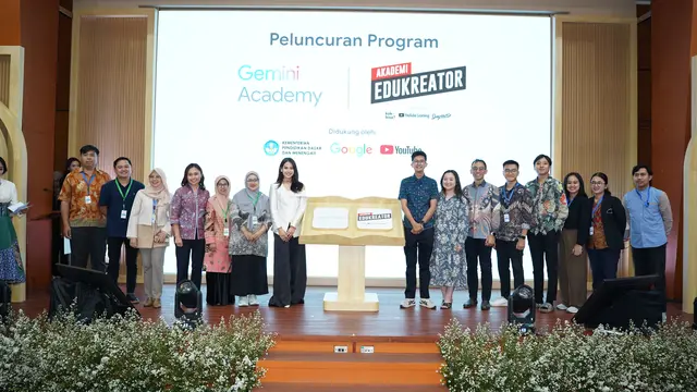 Peluncuran Program Gemini Academy dan Academy Edukreator (Foto Dok: Kemendikdasmen)