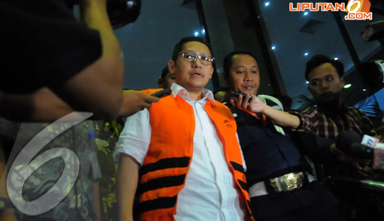 Menurut Anas di negara mana pun ketika partai pemerintah yang berkuasa tidak menghasilkan pemerintahan yang sesuai dengan harapan publik maka di pemilu yang akan datang akan ditinggalkan, Jumat (11/4/2014) (Liputan6.com/Faisal R Syam).