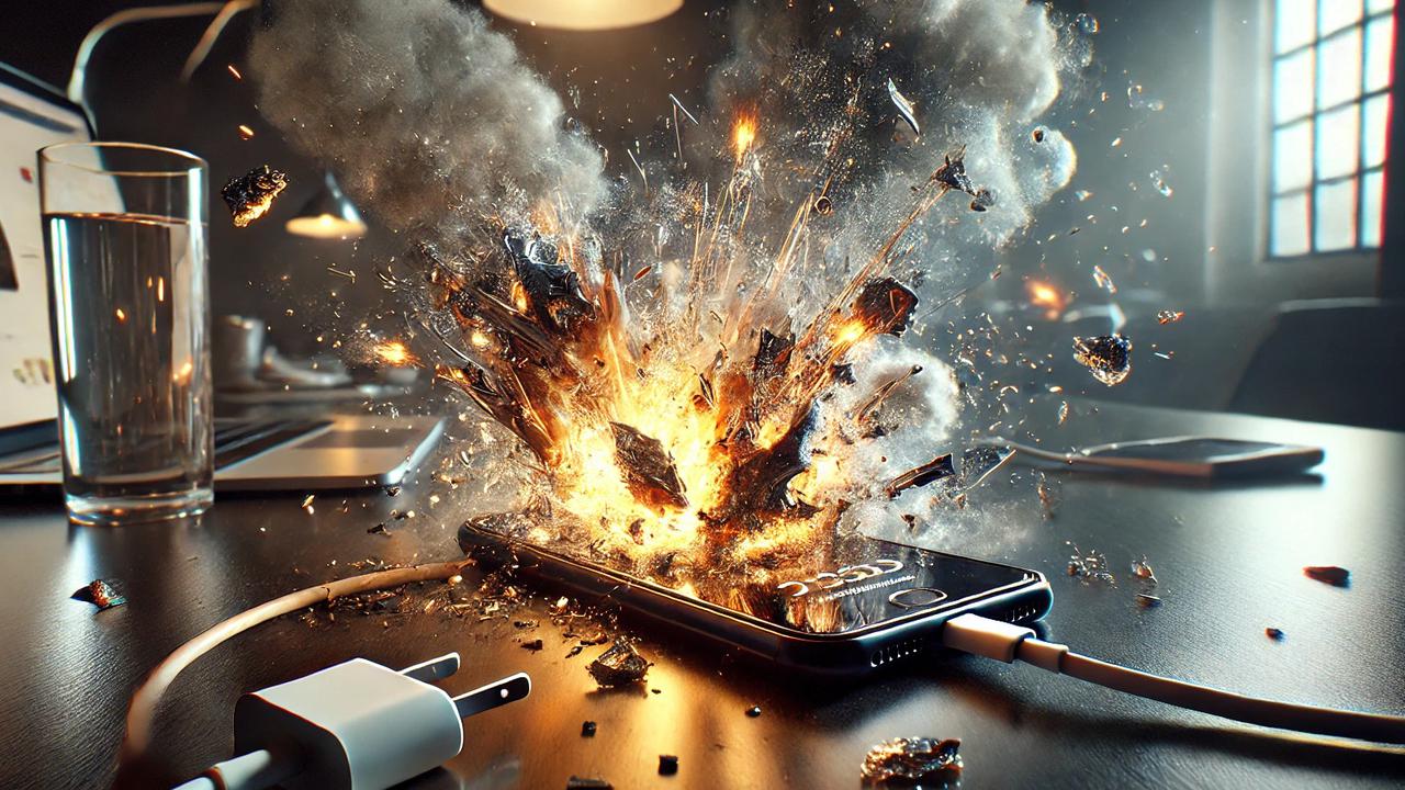 Penyebab dan Cara Mencegah HP Meledak Saat Dicas
