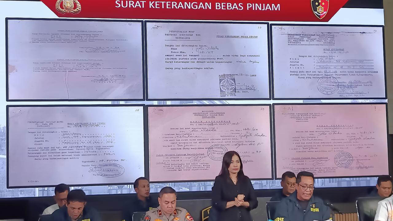 Kenapa Skripsi Jokowi Tahun 1995 Baru Diunggah UGM Secara Digital Tahun 2019? Ini Kata Polisi