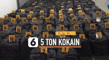 5 ton kokain