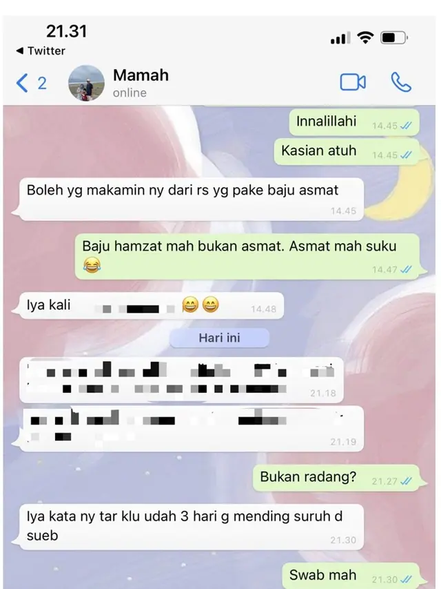 10 Chat Antara Ibu dan Anak Ini Kocak Banget, Bikin Senyum Sendiri