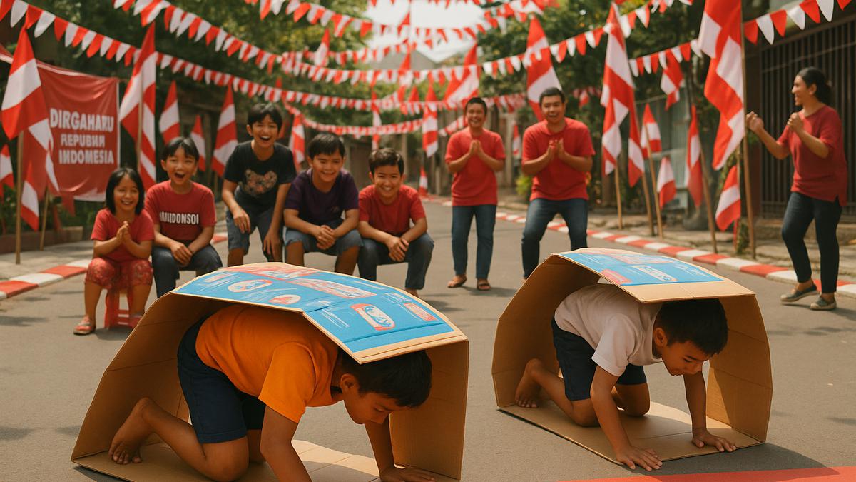 Lomba Trenggiling 17 Agustus, Dijamin Seru dan Bikin Ngakak Meriah